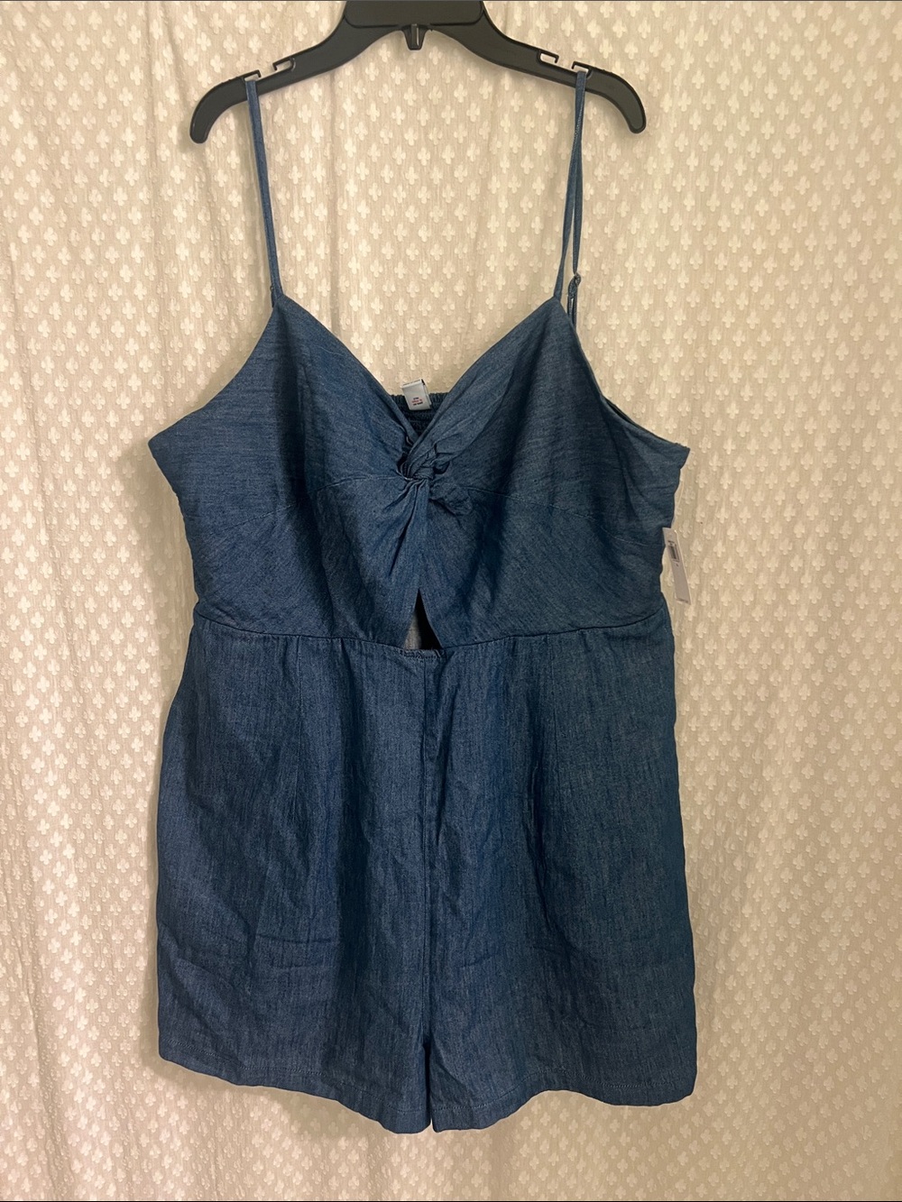 Old Navy Indigo Denim-Effect Romper